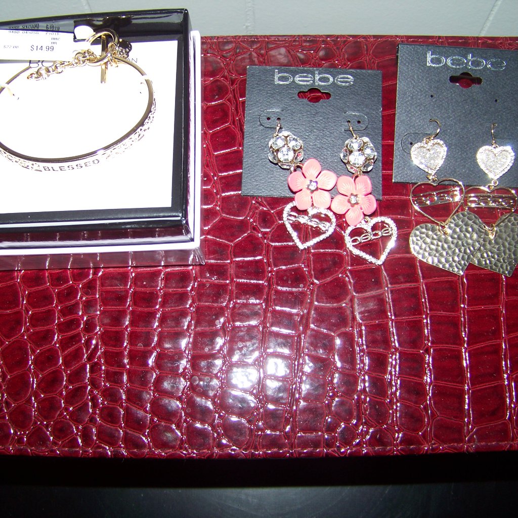 Bebe Gold Tone Jewelry - 3 Pcs